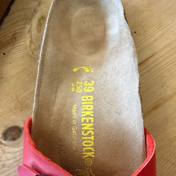 Birkenstock Madrid Sandals – Red – Size 39 – Bought in Germany - Picture 9 of 12
